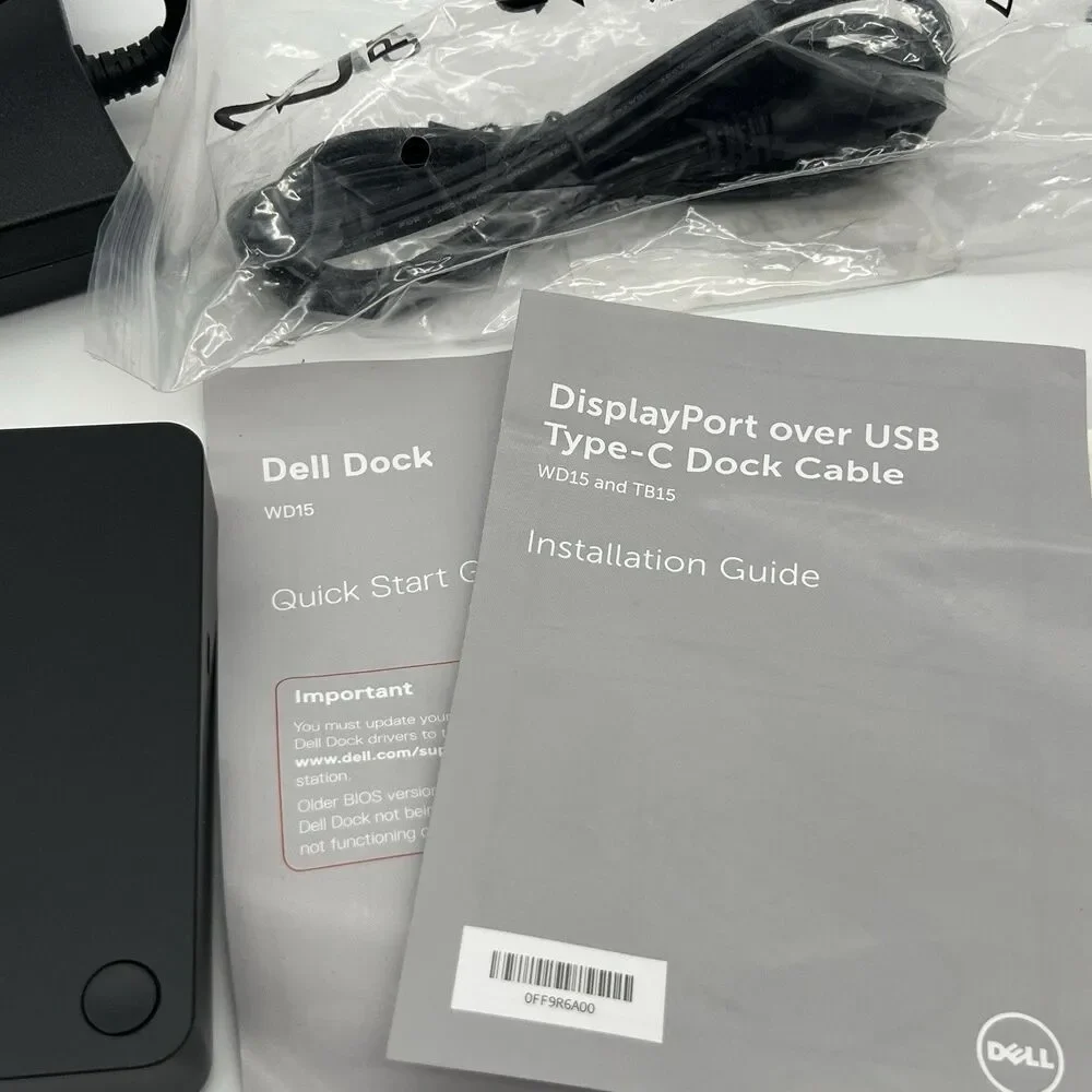 Dell WD15-K17A Docking Station with Power Adapter  Excellent Conditions